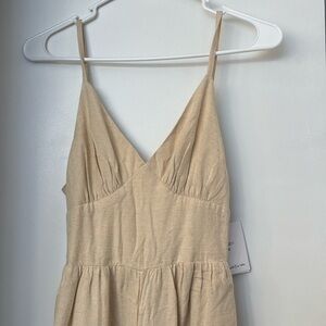 NWT Linen jumpsuit XS